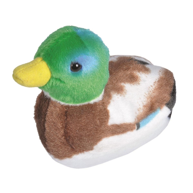 Wild Republic Plush Toy Bird With Sound 18 cm Mallard Duck