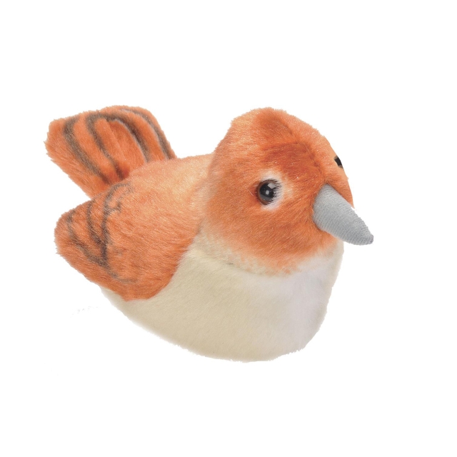 Wild Republic Plush Toy Bird With Sound 18 cm Nightingale