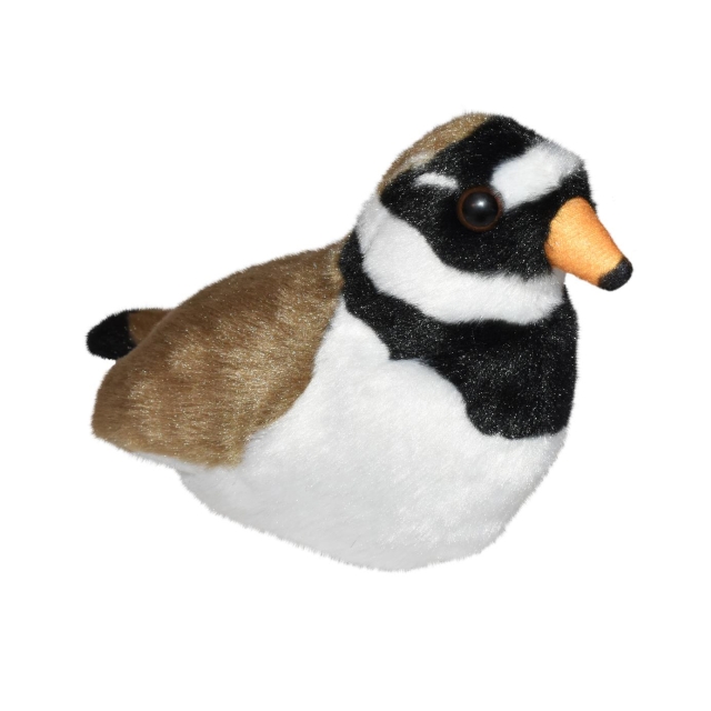 Wild Republic Plush Toy Bird With Sound 18 cm Ringed Plover
