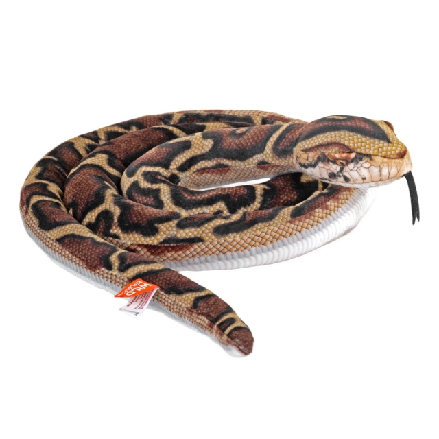 Wild Republic Plush Toy Living Earth Snakes 152 cm Burmese Python