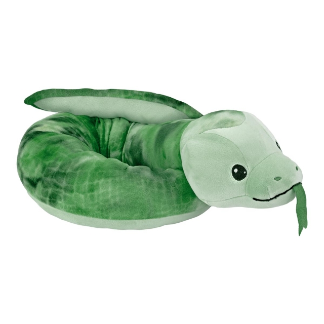 Wild Republic Plush Toy Squishy Snakes 132 cm Green
