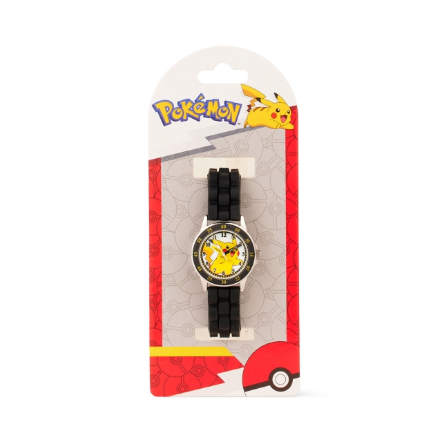ACCUTIME Watch Time Teacher Pokemon Black