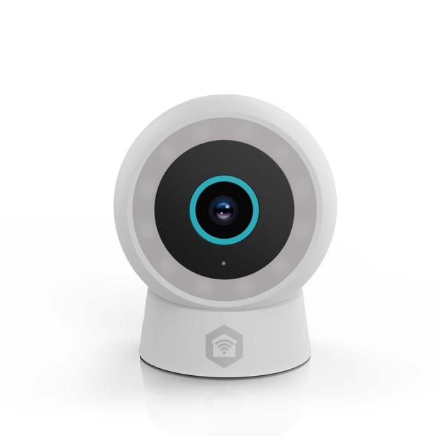 Nedis SmartLife Outdoor Camera | 3MP Full HD 1296p | IP65 | Cloud Storage (optional) / microSD (not included) / Onvif | 5 V DC | With motion sensor | Night vision | White