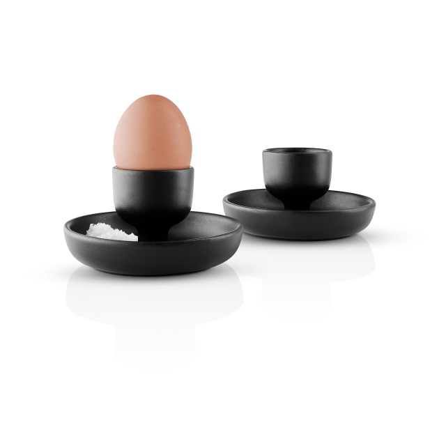 Eva Solo Nordic kitchen Egg cup - Black - 2 pcs. H6 cm x 11 cm