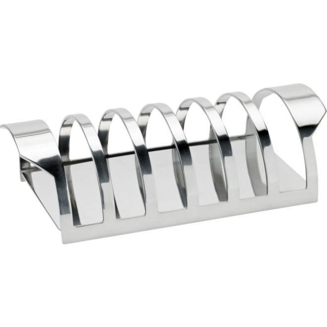 Stelton Arne Jacobsen Toast Rack 15.8 cm (Steel)