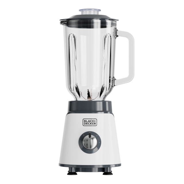 BLACK+DECKER Jar Blender 1000W White