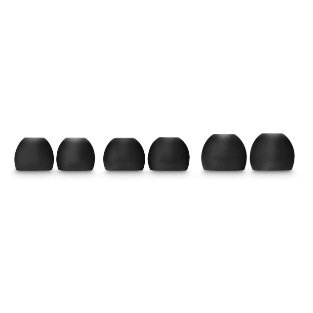 Hama Replacement Ear Pads Silicone 6-Pack Black