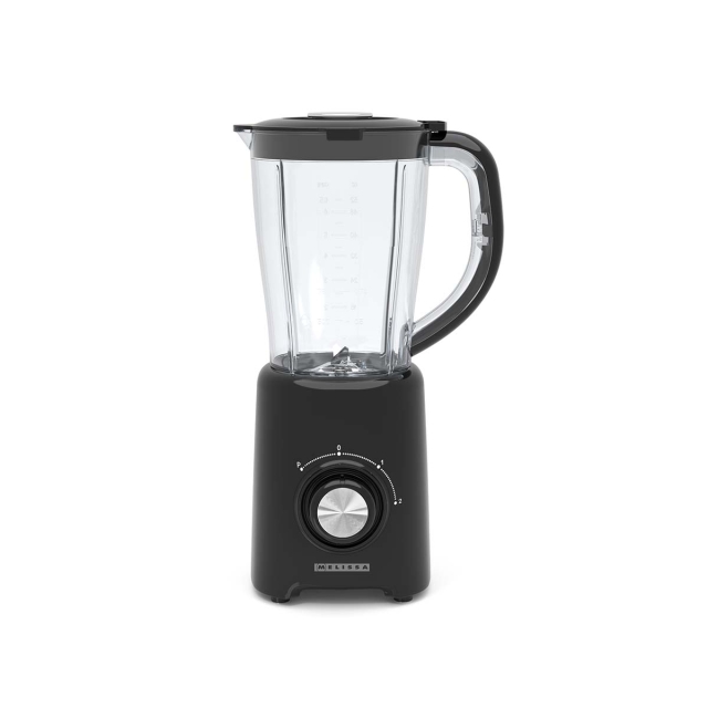 MELISSA Stand Blender | 800 W | 2 Speeds + pulse | 4 Stainless steel blades | Plastic jug | Black