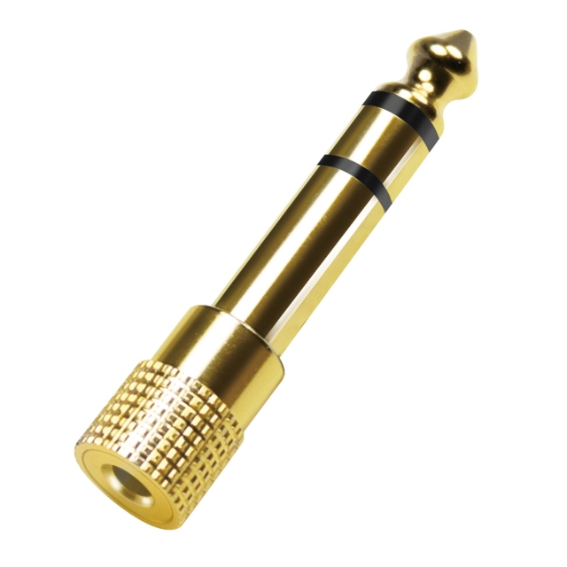 LogiLink Audioadapter 6,3mm hane - 3,5mm hona