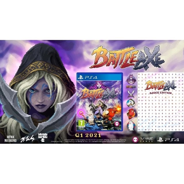 Battle Axe (Pin Badges Set) (PS4)