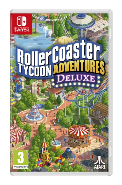 RollerCoaster Tycoon (Adventures Deluxe) (Switch)
