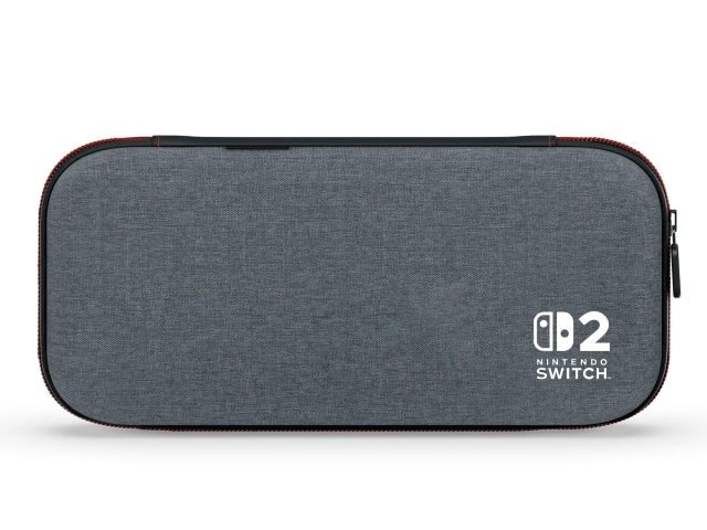 PowerA Slim Case for Nintendo Switch 2 - Dark Heather Grey