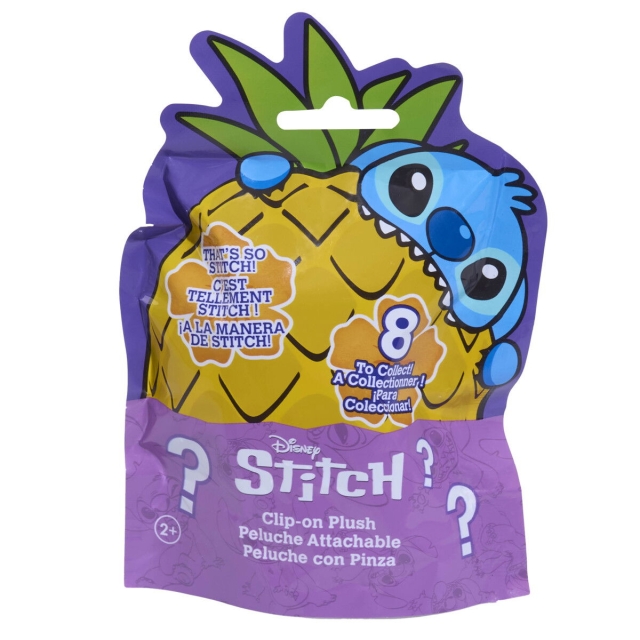 Disney Stitch - Movie Clip-on Plush 9 cm Assorted - (302-11367)