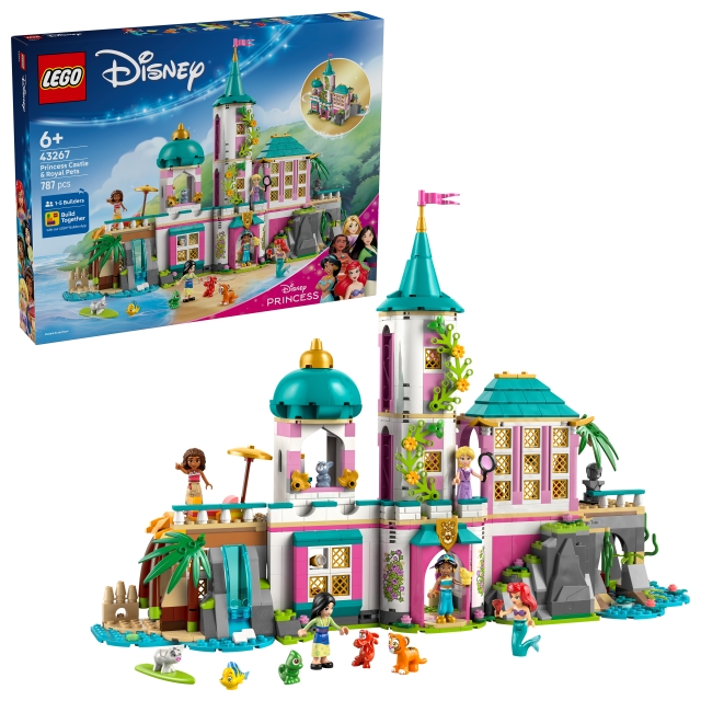 LEGO Disney Princess - Princess Castle & Royal Pets (43267)