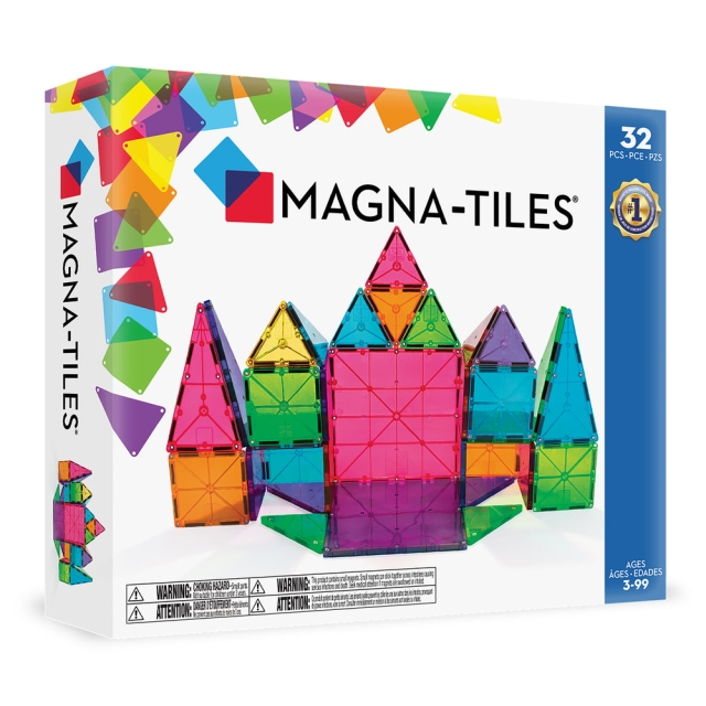 Magna Tiles MAGNA-TILES - Classic 32 Piece Set (90208)
