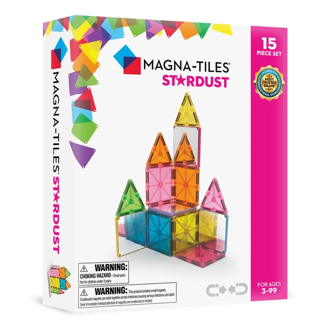 Magna Tiles MAGNA-TILES - Stardust 15 Piece Set (90210)