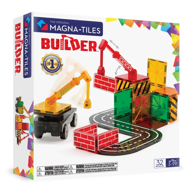 Magna Tiles MAGNA-TILES - Builder 32 Piece Set (90226)