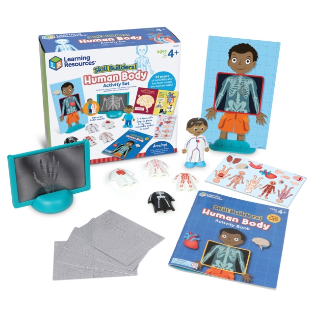Learning Resources Skill Builders! Human Body (LSP1261-SCA)