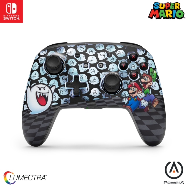 PowerA Enhanced Wireless Controller – Mario Peek-A-Boo (Lumectra)/ Nintendo Switch