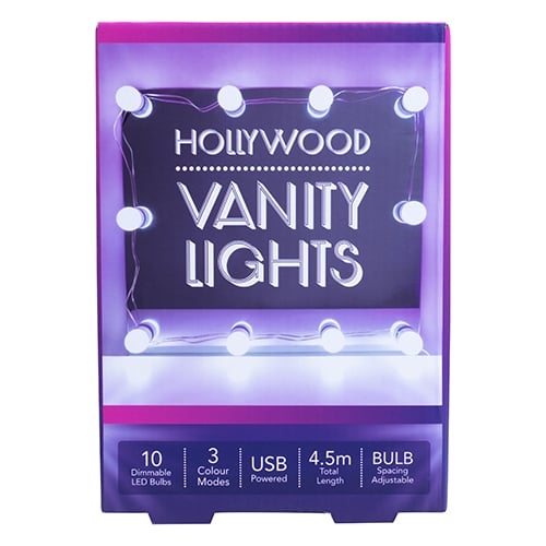 Fizz Creations Hollywood Vanity Lights