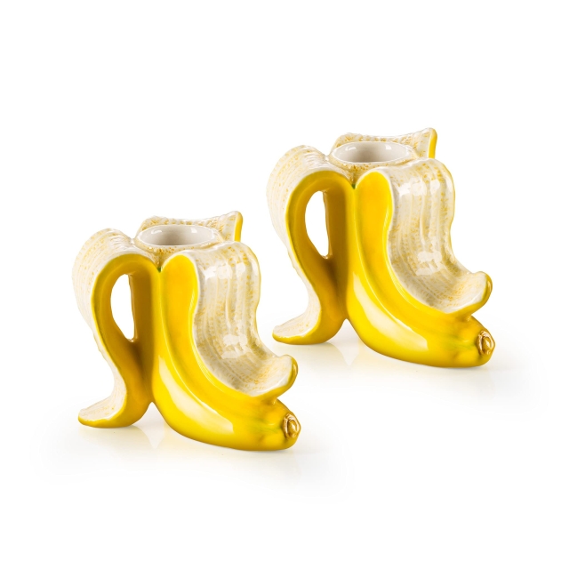 Donkey Candlestick - Banana Romance (2 pcs.) (210735)
