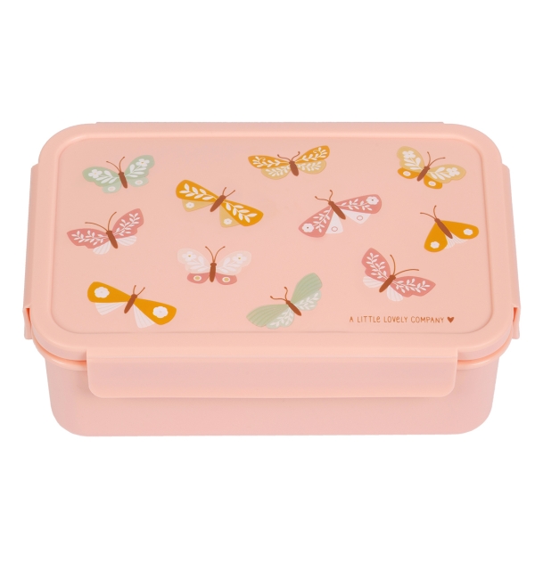 A little lovely company Bento Lunch box - Butterflies (BBBUPI67)