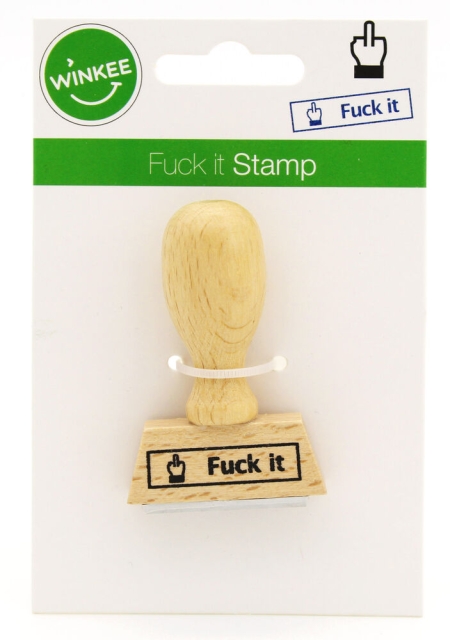 Winkee Fuck It Stamp