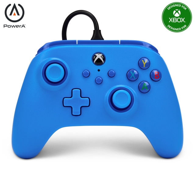 PowerA Wired Controller - Blue/ Xbox Series X