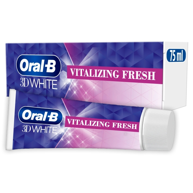Oral B 3D White Vitalizing Fresh Toothpaste - 75 ml