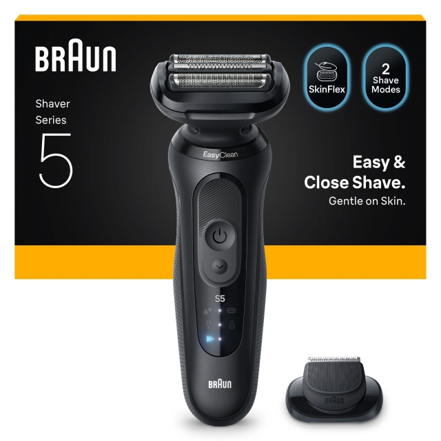 Braun Series 5 Electric Shaver - Black