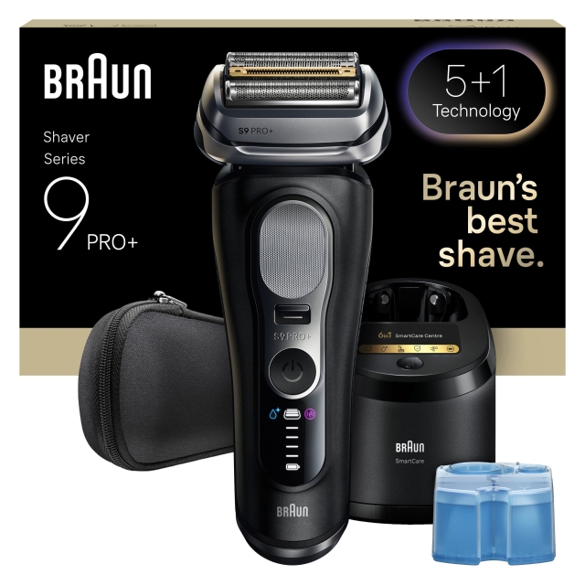 Braun Series 9 PRO+ Electric Shaver - Black