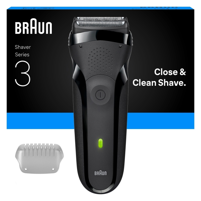 Braun Series 3 Electric Shaver - Grey
