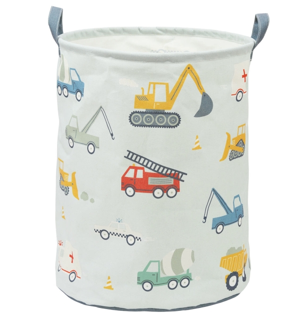 A little lovely company Storage Bag - Vehicles - 40 x 50 x 40 cm