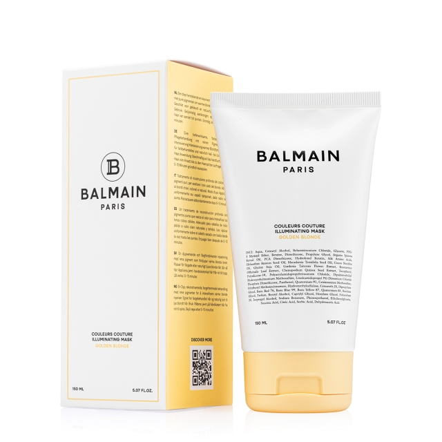 Balmain Hair Couleurs Couture Illuminating Mask - Golden Blonde - 150 ml