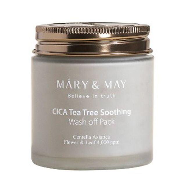 Mary&May Cica Tea Tree Soothing Wash Off Pack - 125 g