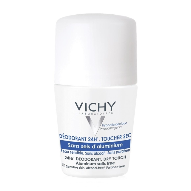 Vichy Deodorant 24 Hour Aluminium Salt-Free Roll-on 50 ml