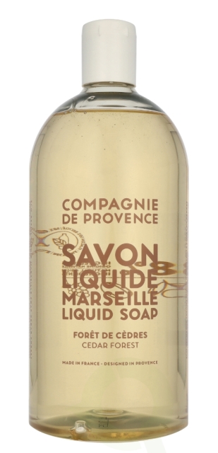 Compagnie De Provence Liquid Marseille Soap Refill 1000 ml Cedar Forest