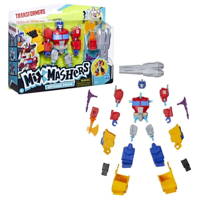 Marvel Tranformers - Mixmashers Optimus Prime Action Figure (F9737)