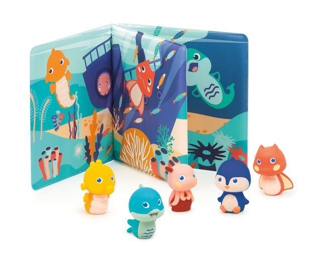 LUDI Bath book and Finger figures  - (LU40018)