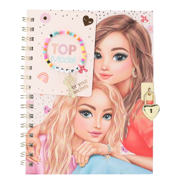 TOPModel Diary With Padlock And Bracelet (413269)