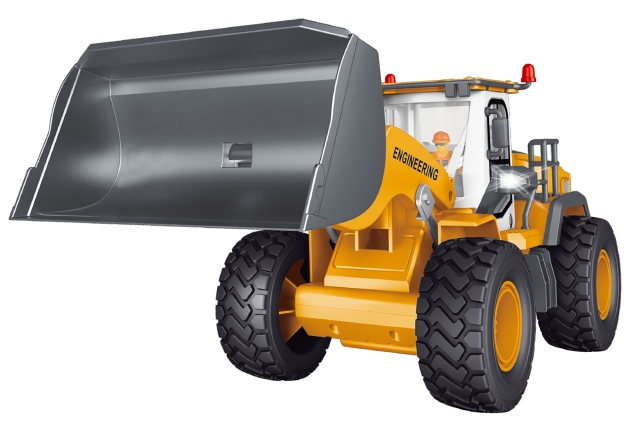 MX R/C Constructions Bulldozer R/C 1:18 2,4GHz, 3,7V Li-Ion, 9 channels (471469)