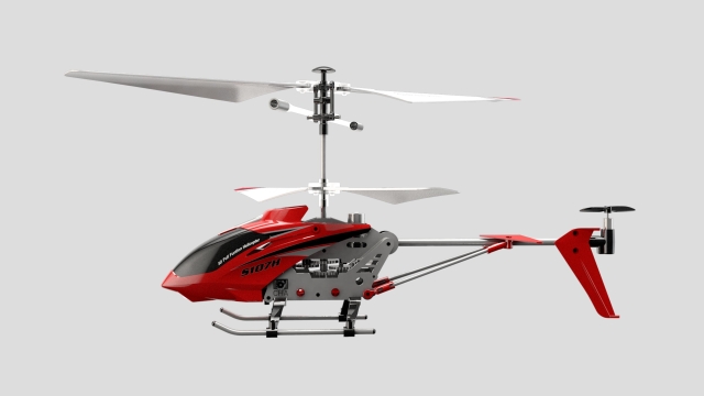 Syma R/C S107H Helicopter 2.4GHz 23 cm Red - (50402)
