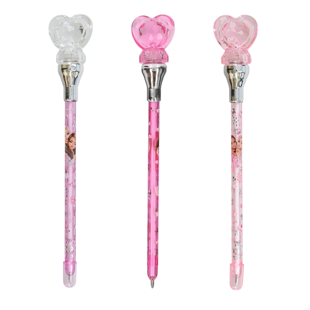 TOPModel Ball Pen With Heart-Light MY BFF - Rosé, Pink, White (413388)