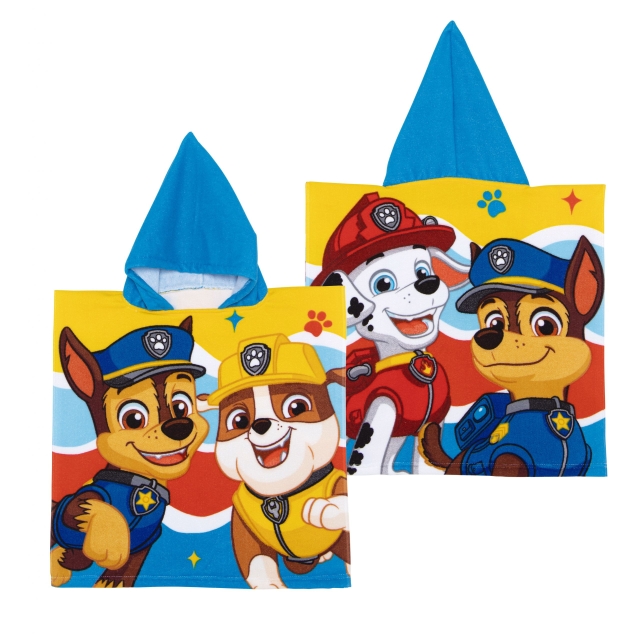 Paw Patrol microfiber poncho - 50 x 100 cm (PW16855)