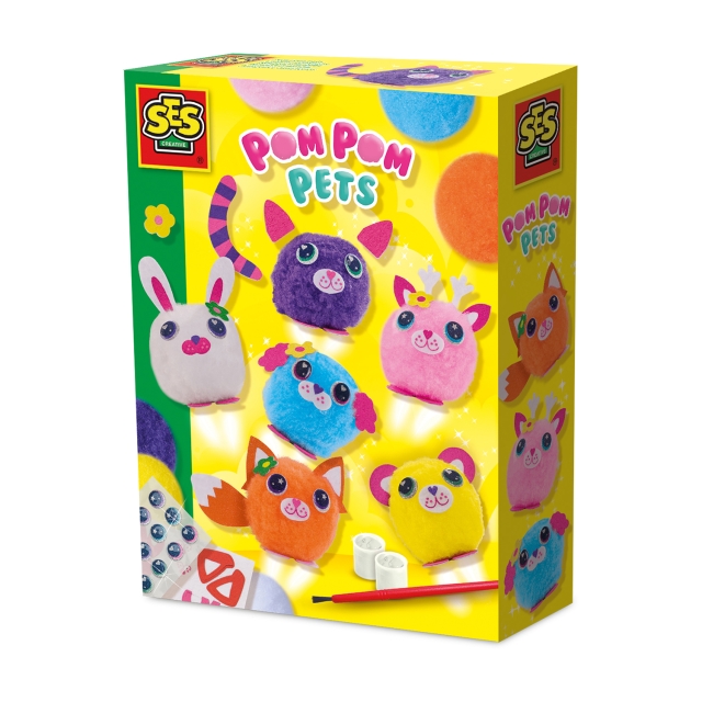 SES Creative Pom Pom Pets - (S14789)