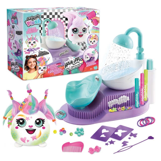 Airbrush Plush Hair-iffic Hair Style Salon (12044)
