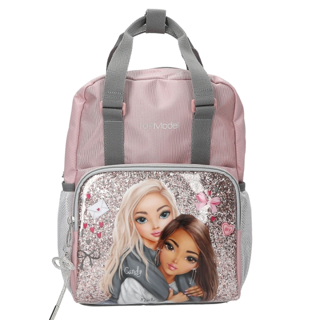 TOPModel Small Backpack MY BFF - Pink and Grey (413318)