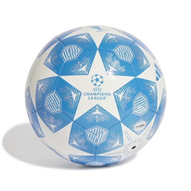 Adidas UEFA Champions League Football Size 5 - Blue/White/Silver