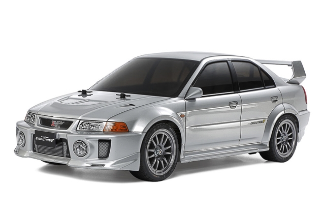 Tamiya 1/10 R/C Mitsubishi Lancer Evolution V (TT-02) - (545605)