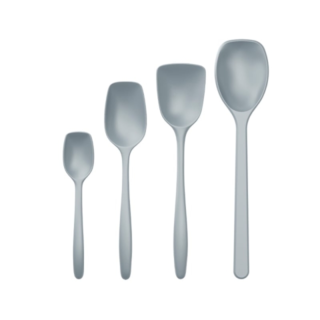 Rösti Rosti - NEW Classic kitchen spoons, Set of 4 - Dusty Blue